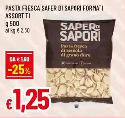 IperFamila Pasta fresca saper di sapori offerta