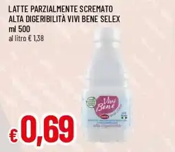 IperFamila Latte parzialmente scremato alta digeribilità vivi bene SELEX offerta