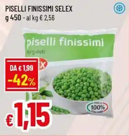 IperFamila Piselli finissimi SELEX offerta