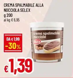 IperFamila Crema spalmabile alla nocciola SELEX offerta
