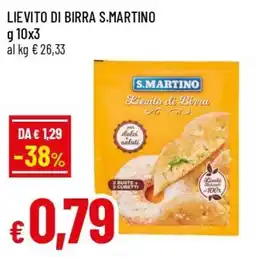 IperFamila Lievito di birra S.MARTINO offerta