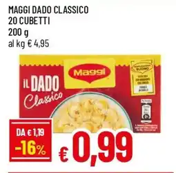 IperFamila Maggi dado classico 20 cubetti offerta