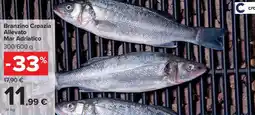 Carrefour Branzino Croazia Allevato Mar Adriatico offerta
