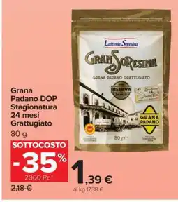 Carrefour Grana Padano DOP Stagionatura 24 mesi Grattugiato offerta