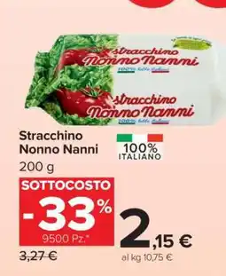 Carrefour Stracchino Nonno Nanni offerta