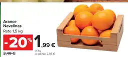 Carrefour Arance Navelinas offerta