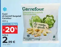 Carrefour Cuori di Carciofi Surgelati Carrefour offerta