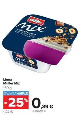 Carrefour Linea Müller Mix offerta