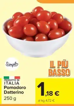 Carrefour POMODORO DATTERINO offerta