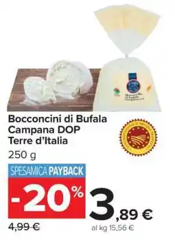 Carrefour Bocconcini di Bufala Campana DOP Terre d’Italia offerta