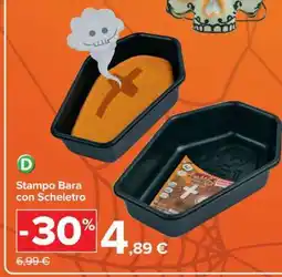 Carrefour Stampo Bara con Scheletro offerta