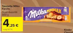 Carrefour Tavolette Milka Farcite offerta