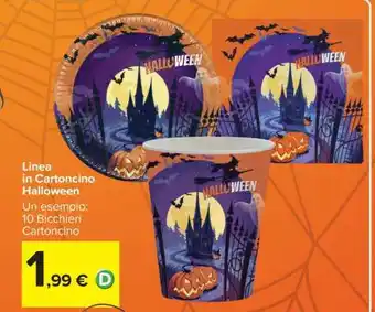 Carrefour Linea in Cartoncino Halloween offerta