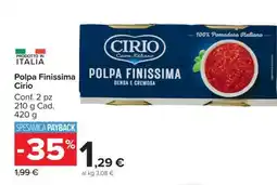 Carrefour Polpa Finissima Cirio offerta
