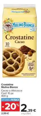 Carrefour Crostatine Mulino Bianco offerta