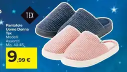 Carrefour Pantofole Uomo Donna offerta