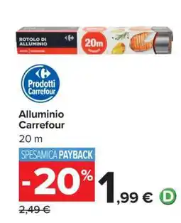 Carrefour Alluminio Carrefour offerta