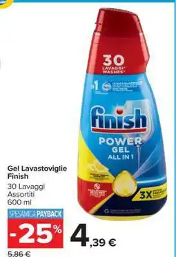 Carrefour Gel Lavastoviglie Finish offerta