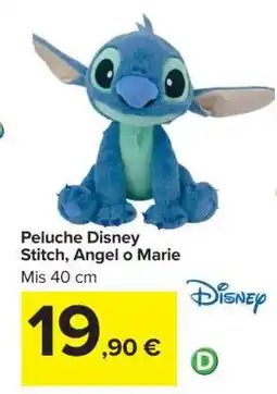 Carrefour Peluche Disney Stitch, Angel o Marie offerta