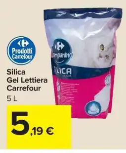 Carrefour Silica Gel Lettiera Carrefour offerta