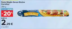 Carrefour Pasta Sfoglia Senza Glutine Carrefour offerta