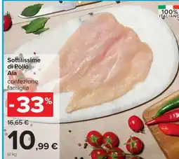 Carrefour Sottilissime di Pollo Aia offerta
