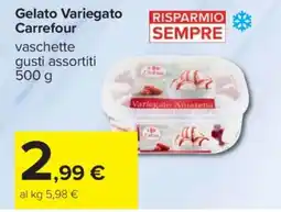 Carrefour Gelato Variegato Carrefour offerta