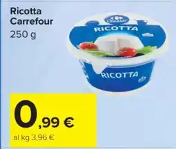 Carrefour Ricotta Carrefour offerta