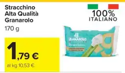 Carrefour Stracchino Alta Qualità Granarolo offerta