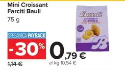 Carrefour Mini Croissant Farciti Bauli offerta