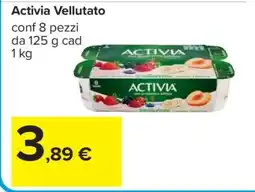 Carrefour Activia Vellutato offerta