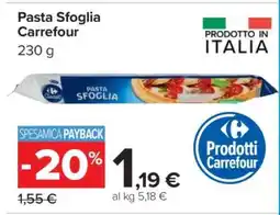 Carrefour Pasta Sfoglia Carrefour offerta