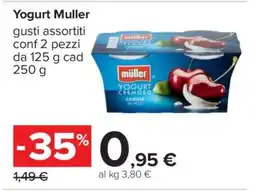 Carrefour YOGURT MULLER offerta