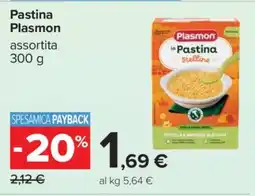 Carrefour Pastina Plasmon offerta