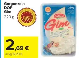 Carrefour Gorgonzola DOP Gim offerta