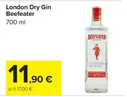 Carrefour London Dry Gin Beefeater offerta