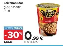 Carrefour Saikebon Star offerta
