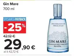 Carrefour Gin Mare offerta