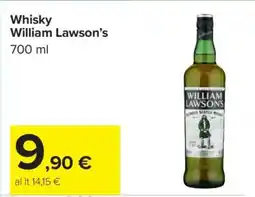 Carrefour Whisky William Lawson's offerta