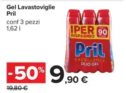 Carrefour Gel Lavastoviglie Pril offerta