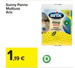 Carrefour Sunny Panno Multiuso Arix offerta