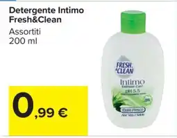 Carrefour DETERGENTE INTIMO FRESH & CLEAN offerta