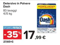 Carrefour Detersivo in Polvere Dash offerta