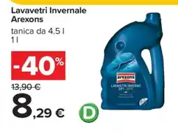 Carrefour Lavavetri Invernale Arexons offerta