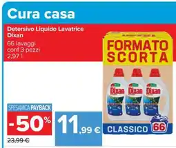 Carrefour Detersivo Liquido Lavatrice Dixan offerta