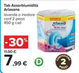 Carrefour Tab Assorbiumidità Ariasana offerta