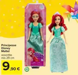 Carrefour Principesse Disney Mattel offerta