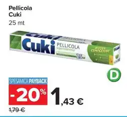 Carrefour Pellicola CUKI offerta