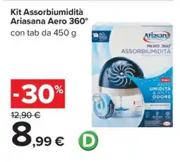 Carrefour Kit Assorbiumidità Ariasana Aero 360° offerta