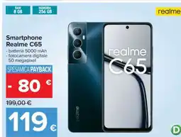Carrefour Smartphone Realme C65 offerta